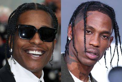 Fans Think ASAP Rocky Dissed Travis Scott During Show: ‘You Stole My Flow, So I Stole Your B*tch’ - etcanada.com - Barbados