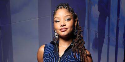 Halle Bailey Seemingly Teases Solo Music With a Website Launch - www.justjared.com
