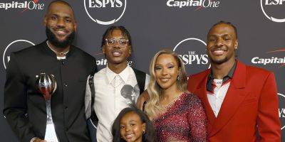 Inside LeBron James' Family: All You Need to Know About His 3 Children & Wife - www.justjared.com