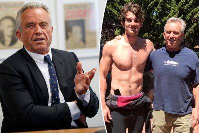 RFK Jr. posts shirtless snap of ‘stud’ son Conor amid COVID comment backlash - nypost.com - Taylor - Ukraine - Russia - county Swift