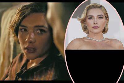 Florence Pugh's Oppenheimer Nude Scene Censored With CGI Dress In Some Countries! Look! - perezhilton.com - India