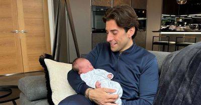 James Argent cuddles Ferne McCann's baby and shares dreams of having child of his own - www.ok.co.uk