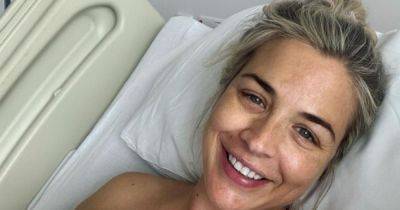 Gemma Atkinson makes saucy Gorka Marquez quip as she shares first labour details and posts smiling snap taken three hours after C-section - www.manchestereveningnews.co.uk - Spain - county Thomas - Portugal