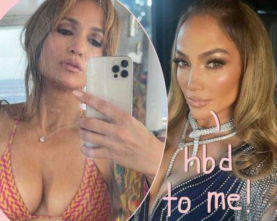 Jennifer Lopez Shows Off HAWT 54-Year-Old Body In New Birthday Bikini Pics! - perezhilton.com