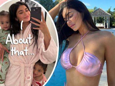 Kylie Jenner Finally Reveals She Got A Boob Job At 19 -- And Would Be 'Heartbroken' If Stormi Did The Same! - perezhilton.com