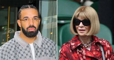 Um, Why Does Drake Have Zombie-Like Visuals of Anna Wintour Playing During His Concerts? - www.usmagazine.com - New York - Manhattan