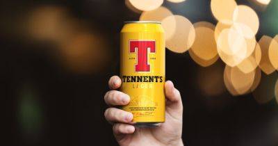 Tennent's Lager unveils first can redesign in five years with bold new look - www.dailyrecord.co.uk - Scotland - Beyond