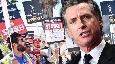 Gavin Newsom Could Help End Hollywood Strikes — But Not Yet - deadline.com - Los Angeles - city Tinseltown
