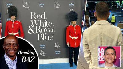 Breaking Baz: Empty Red Carpet For London Premiere Of ‘Red, White & Royal Blue’ Amid Strikes; Stars Absent, Writer-Director Poses With Back To Camera - deadline.com - London