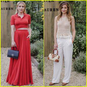 Emma Roberts & Dianna Agron Attend Star-Studded Dinner Hosted by Net-a-Porter & Ralph Lauren - www.justjared.com - county Lee