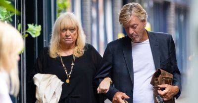GMB's Richard Madeley and wife Judy Finnigan walk arm-in-arm after lunch as he carries her bag - www.ok.co.uk - Britain - Italy