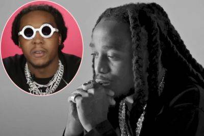 Quavo Gets Emotional Over Takeoff’s Death In Vulnerable Interview: ‘Sometimes I Cry Myself To Sleep’ - perezhilton.com - Atlanta - Houston