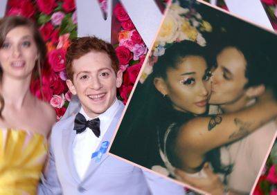Ariana Grande & Ethan Slater Were Just Friends Until AFTER Their Coincidental Simultaneous Breakups, Says Source - perezhilton.com