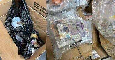 Three men arrested and £100,000 cash seized after police storm vape shop - www.manchestereveningnews.co.uk - Britain - Manchester
