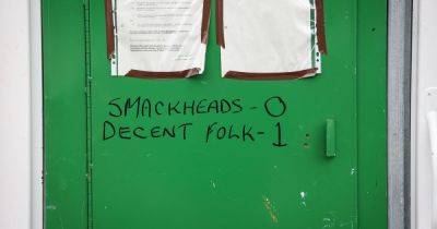 'Smackheads 0, Decent Folk 1': Relief as nightmare house shut down after years of misery - www.manchestereveningnews.co.uk - Manchester - county Morris