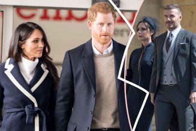 Prince Harry & Meghan Markle’s Friendship With Victoria & David Beckham Is ‘OVER’ -- Here’s Why! - perezhilton.com - Britain - Beyond