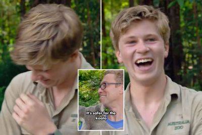Robert Irwin ‘flustered’ by sex admission during interview about koalas: ‘I wasn’t ready for that’ - nypost.com - Australia