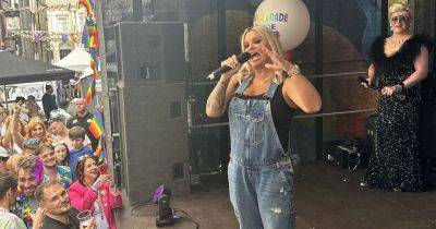 Kerry Katona returns to the stage as she performs at Liverpool Pride - www.ok.co.uk - New Zealand