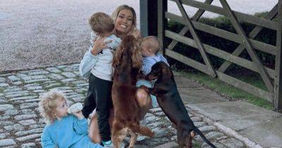 Stacey Solomon shares adorable look at reunion with kids after returning from work trip - www.ok.co.uk