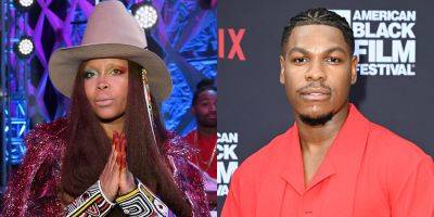 John Boyega Flirts With Erykah Badu On Stage After She Admits Crush On 'They Cloned Tyrone' Star - www.justjared.com - Atlanta