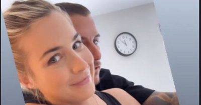 Gemma Atkinson shares cheeky video of Strictly fiancé Gorka Marquez one week after son's birth - www.ok.co.uk