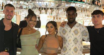 Love Island stars Tink, Andre, George and Gabby reunite for trip outside villa - www.ok.co.uk - Italy - Birmingham