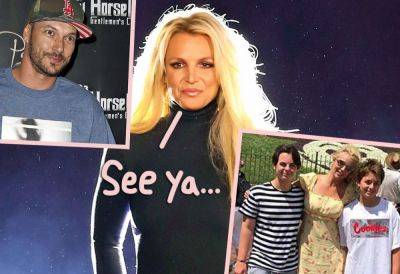 Britney Spears NOT Seeing Her Kids Before They Move To Hawaii This Week! - perezhilton.com - Hawaii - county Love