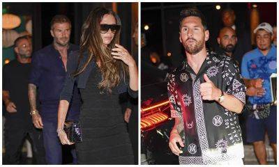 Lionel Messi and Antonela Roccuzzo hang out with David and Victoria Beckham - us.hola.com - Japan