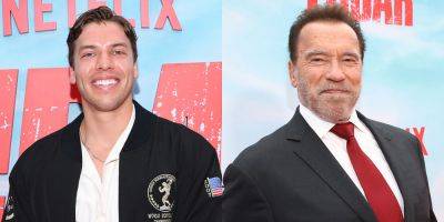 Joseph Baena References Dad Arnold Schwarzenegger in New Movie 'Called to Duty' - www.justjared.com