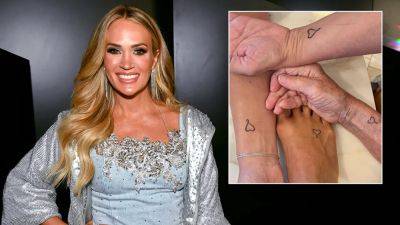 Carrie Underwood's mom gets matching tattoos with the family on a whim in Las Vegas - www.foxnews.com - Las Vegas
