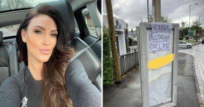 Woman behind mystery note left at bus stop comes forward after 'fit driver' catches her eye - www.manchestereveningnews.co.uk