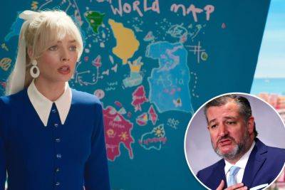 Ted Cruz shreds ‘Barbie’ movie for including ‘Chinese propaganda’ map - nypost.com - Australia - Britain - France - China - USA - Vietnam