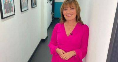 Lorraine Kelly perfectly taps into the Barbiecore trend with £135 Phase Eight dress - www.ok.co.uk