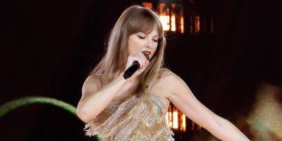 Taylor Swift Laughs Off Viral Video of 'Eras Tour' Stage Error - www.justjared.com