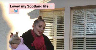 Helen Flanagan shares 'love for Scotland life' in flying visit - www.dailyrecord.co.uk - Scotland