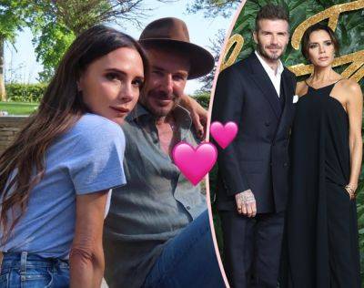 David Beckham Marks 24th Anniversary With Victoria Beckham With Epic Baby-Faced Throwback Pic! - perezhilton.com