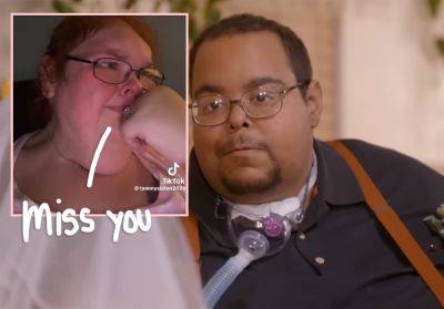 1000-Lb. Sisters’ Tammy Slaton Tearfully Grieves Late Husband Caleb Willingham: ‘He's Not In Pain Anymore’ - perezhilton.com