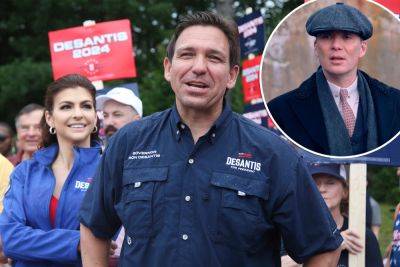 Ron DeSantis ripped by ‘Peaky Blinders’ for using show in ‘Pride’ campaign ad - nypost.com - Britain - USA - Florida - county Shelby