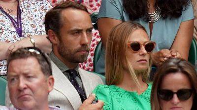 Kate Middleton's Brother James and His Pregnant Wife Alizee Thevenet Look Loved-up at Wimbledon - www.glamour.com - Britain - France