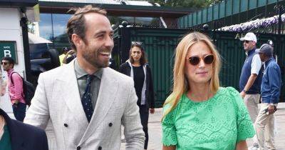 James Middleton's pregnant wife shows off blossoming bump at Wimbledon - www.ok.co.uk - France