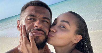 Leigh-Anne Pinnock shows off honeymoon snaps in tiny bikinis with husband Andre Gray - www.ok.co.uk