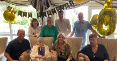100-year-old care resident has birthday wish come true meeting Emmerdale star Emma Atkins - www.manchestereveningnews.co.uk - Manchester