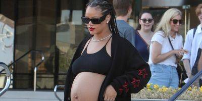 Rihanna Fights Against 'Maternity Fashion' Norms & Puts Baby Bump On Display in LA - www.justjared.com - Los Angeles - Barbados