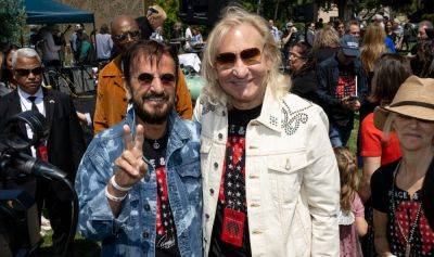 Ringo Starr Talks New Beatles Track and Turning 83 at Peace-Loving Birthday Celebration - variety.com