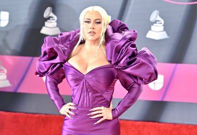 Christina Aguilera Stuns In Glamorous Micro-Miniskirt, Channels Birkin Bling Vibes - etcanada.com