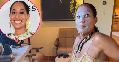 Tracee Ellis Ross Aggressively Uses 2 Body Rollers and a Face Mask to ’Smooth This 50-Year-Old’ - www.usmagazine.com