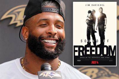 Ravens’ Odell Beckham Jr. shares review of ‘Sound of Freedom’ - nypost.com - Britain - city Baltimore