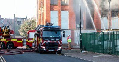 Firefighters 'making good progress' after blaze rips through derelict mill recently sold for £1.5m - www.manchestereveningnews.co.uk - Manchester
