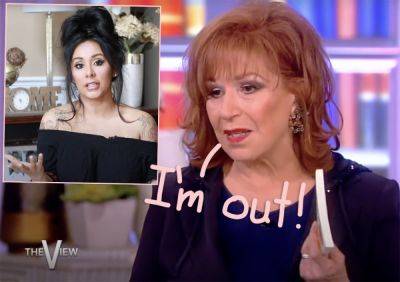 Joy Behar Refused To Film The View Segment With Jersey Shore Cast Over Snooki Feud?? - perezhilton.com - Italy - Jersey