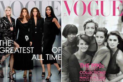 World’s ‘original supermodels’ reunite for first Vogue cover together in 33 years - nypost.com - Britain - USA